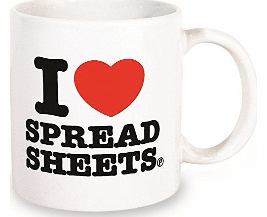 Paladone I Love Spreadsheets Mug