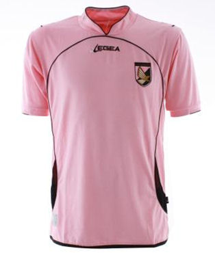 Palermo  2010-11 Palermo Home Legea Football Shirt