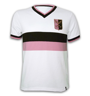 Palermo  Palermo Away 1970s Short Sleeve Retro Shirt