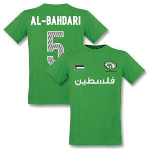 Palestine Football T-shirt with Al-Bahdari 5