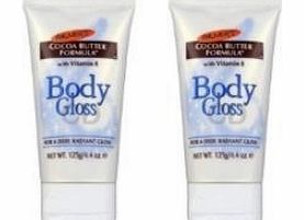 Palmers Cocoa Butter Formula Body Gloss 2 Pack