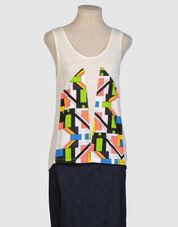 PAM TOPWEAR Sleeveless t-shirts WOMEN on YOOX.COM