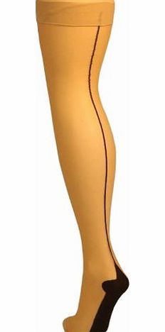 Pamela Mann Jive Stockings - Natural amp; Black