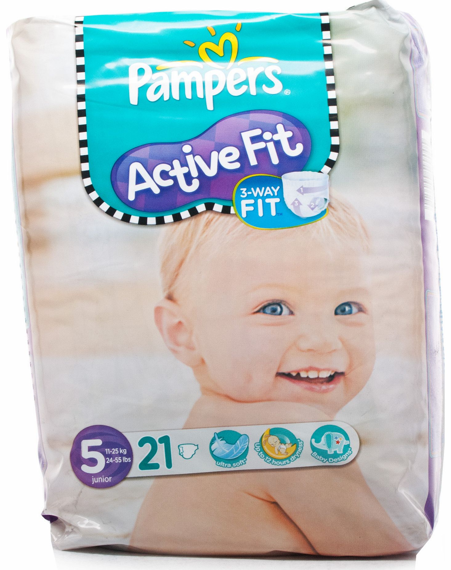 Pampers Active Fit Junior Carry Pack