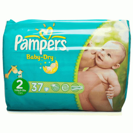 Pampers Baby-Dry Size 2 Mini