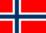 Pams Bunting (8ft) Quality Paper Flags - Norway