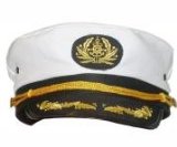 Pams Captains Cap with Peak