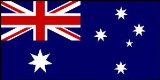Pams Flag - Paper 6in x 4in (pack of 6, on stick) - Australia