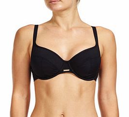 Panache Holly black balconette bikini top