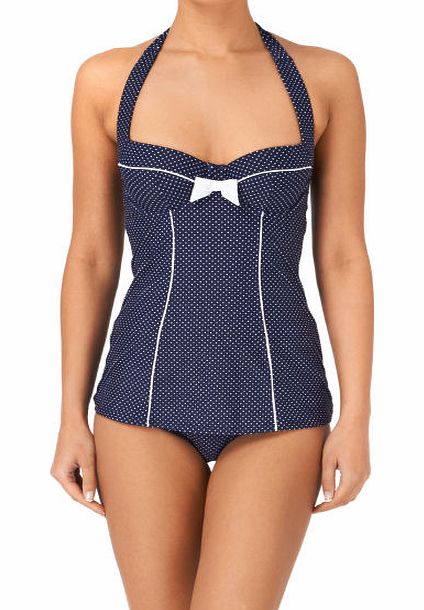 Panache Womens Panache Britt Swimsuit - Navy Spot