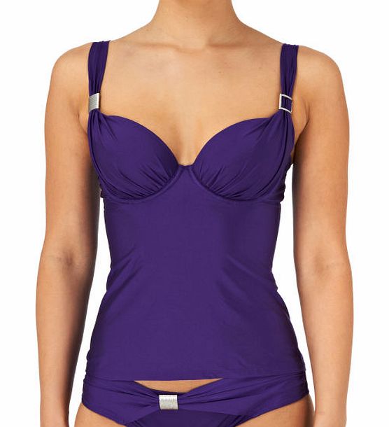 Panache Womens Panache Halle Tankini - Violet