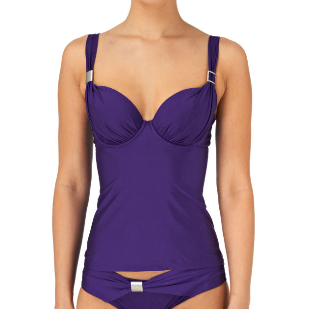 Panache Womens Panache Halle Tankini Top - Violet