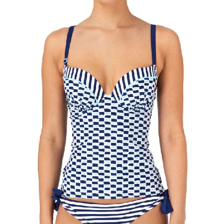 Panache Womens Panache Lucille Tankini Top - Nautical