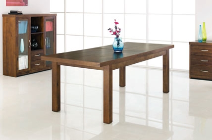 panama Centre Drop Leaf Extension Table (Chairs