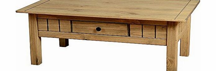 Panama Coffee Table Pine Occasional Living Room Furniture Solid Pine Waxed *Brand New*