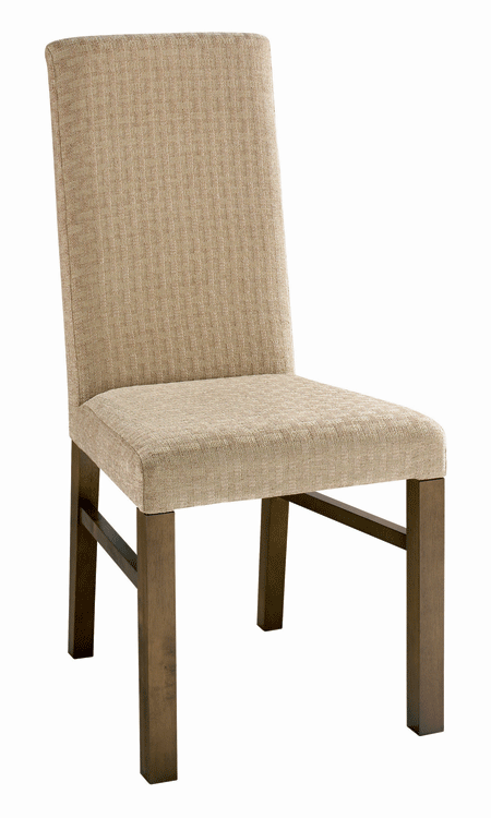 panama Fabric Dining Chairs - Pair