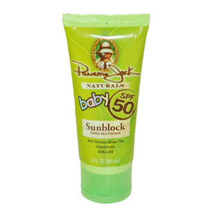 Panama Jack Naturals Baby Sunblock. SPF50