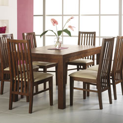 Panama Small Dining Table & Slatted Chairs
