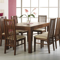 Panama Small Dining Table & Slatted Chairs