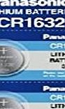 Panasonic 2 x Panasonic 1632 CR1632 3V Lithium batteries