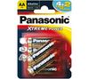 PANASONIC 4 x LR6 (AA) Xtreme Power Batteries   2 Free