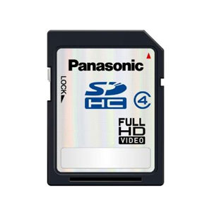 Panasonic 4GB HD Video SDHC Cards - Class 4