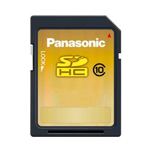 Panasonic 8GB SD Card (SDHC) - Class 10
