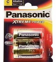 C-Size C LR14X/2BP Standard Alkaline Batteries(2x)