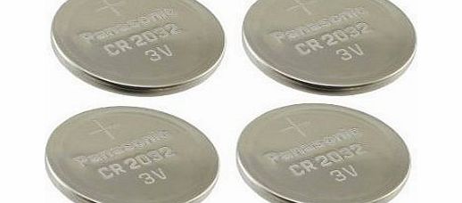 Panasonic CR2032 Battery (2 pack) - Panasonic, Lithium Coin Cell, 3V (A, 2)