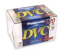 PANASONIC Digital Mini DV 80 Minute ~ 3 PACK