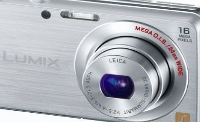 Panasonic DMC-FS45EB-S Silver 16 Megapixal Camera with F2.5 LEICA Lens and 5x Opticle Zoom