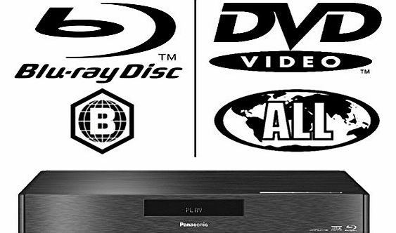 Panasonic DMPBDT700 3D 4K Upscaling Bluray Player MULTIREGION for DVD Only with FREE HDMI Cable