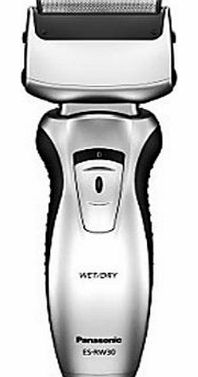 ES-RW30 Wet and Dry Twin Blade Rechargeable Shaver with Pivoting Head