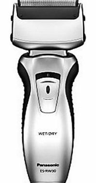 Panasonic ES-RW30 Wet and Dry Twin Blade Rechargeable Shaver with Pivoting Head