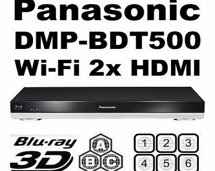 Panasonic FLAGSHIP DMP-BDT500 3D built-in Wi-Fi 