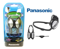 Panasonic Folding Headphones with Volume Control