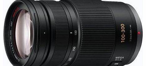 Panasonic H-FS100300E Lumix G Telezoom Lens (100-300 mm, F4-5.6 O.I.S)