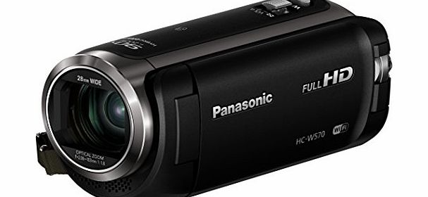 Panasonic HC-W570EB-K Full HD Camcorder with Twin Camera (50x Optical Zoom)