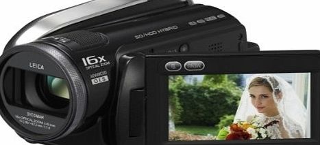 HDC-HS20 High Definition Flash Memory Camcorder With 80GB Hard Disc Drive - Black