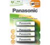 PANASONIC Infinium P6I/4 (AA) 2,100 mAh NiMH Batteries