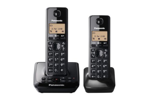Panasonic KX-TG2722EB Twin DECT Cordless Telephone Set with Answer Machine