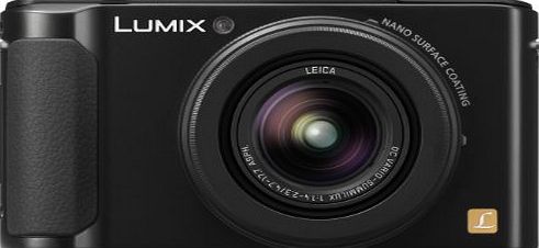 Panasonic Lumix LX7 Digital Camera with LEICA F1.4 Summilux Lens - Black (10.1 MP, 3.8x Optical Zoom) 3 inch LCD