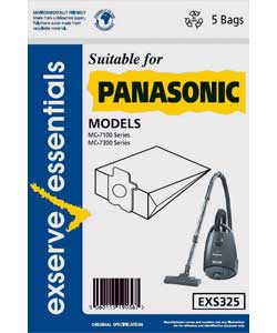 Panasonic MCCG475 Bags 5 Pack