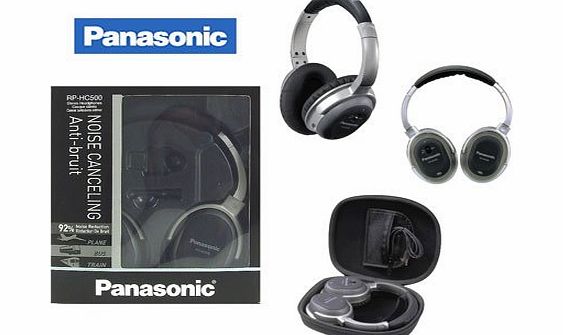 Panasonic Noise Cancelling Stereo Headphones RP-HC500