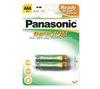 PANASONIC Pack of 2 P03i (AA) 800 mAh NiMH Batteries