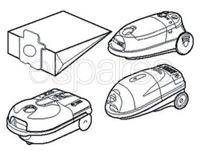 Panasonic Paper Dust Bags