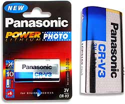 Panasonic Photo Lithium Battery - CR-V3