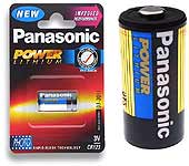 panasonic Photo Lithium Battery - CR123A - 6 PACK SPECIAL
