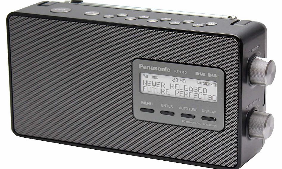 Panasonic RFD10EBK Radio