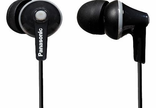 Panasonic RP-HJE125E-K Earphones - Black